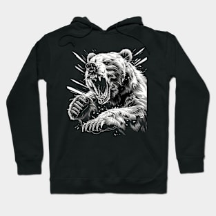 Grizzly Bear Threats Hoodie